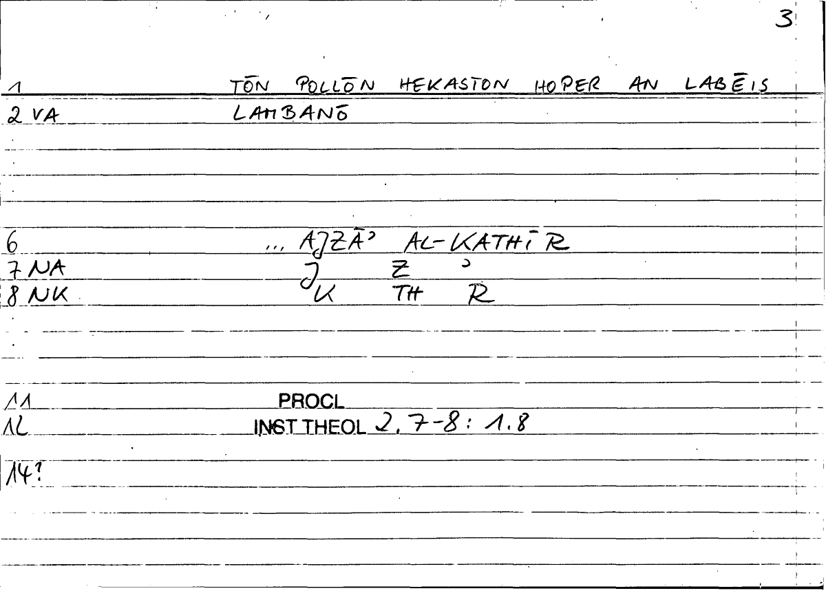 Filecard Procl.El-theol.0070