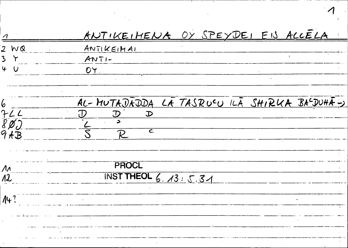 Filecard Procl.El-theol.0135