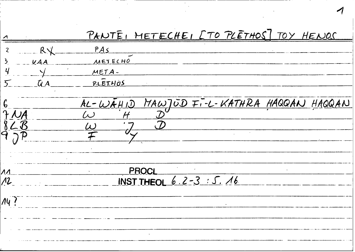 Filecard Procl.El-theol.0254