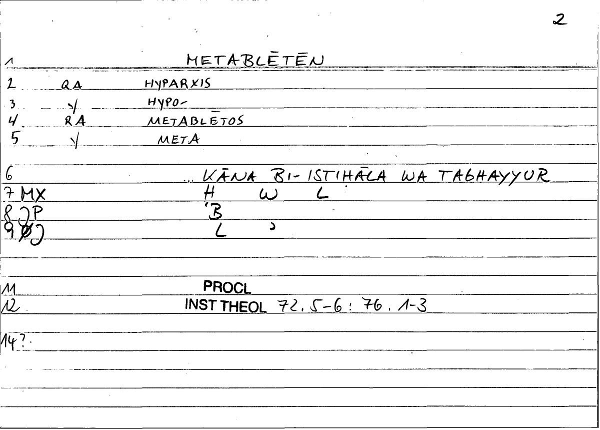 Filecard Procl.El-theol.0284