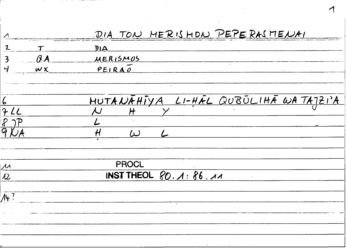 Filecard Procl.El-theol.0310