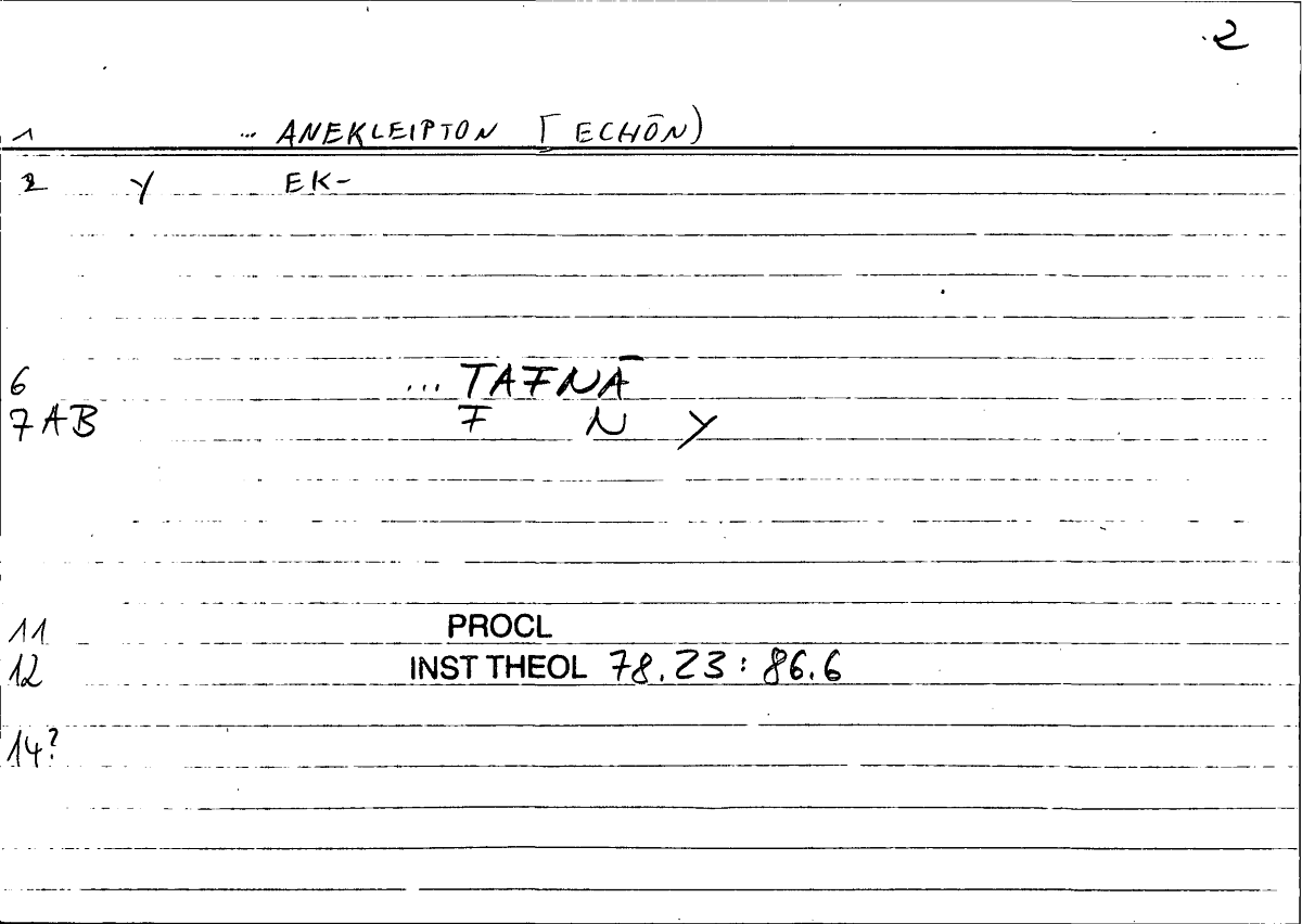 Filecard Procl.El-theol.0385