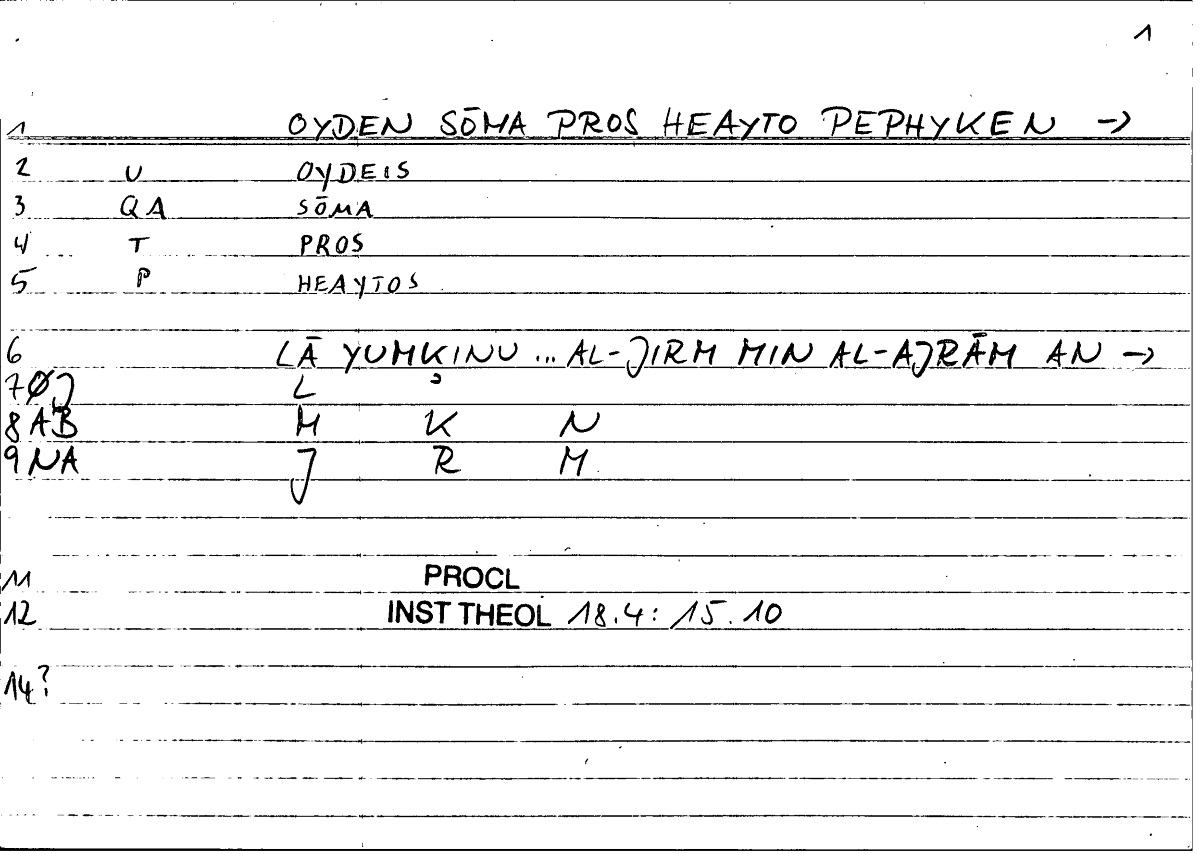 Filecard Procl.El-theol.0447
