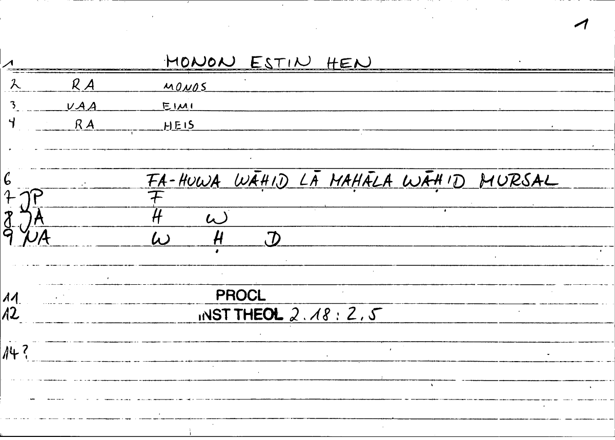 Filecard Procl.El-theol.0485