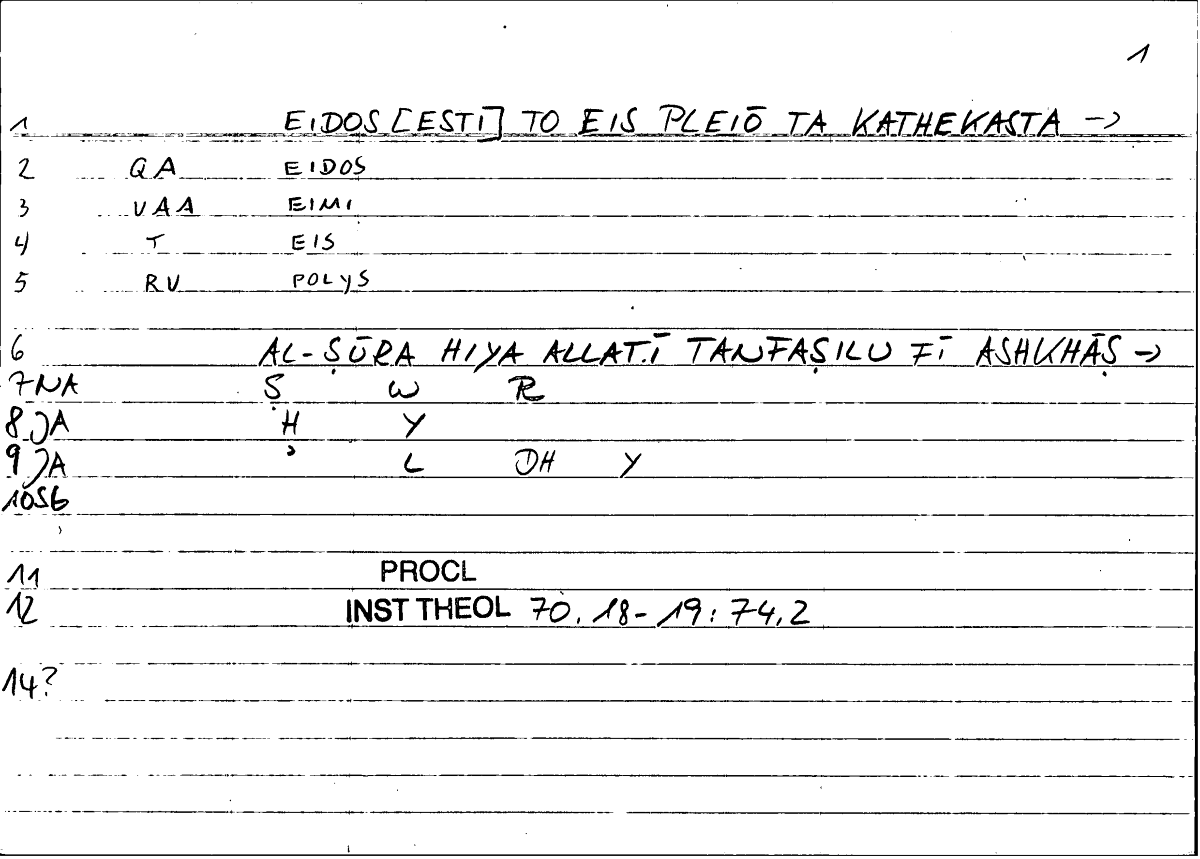 Filecard Procl.El-theol.0564