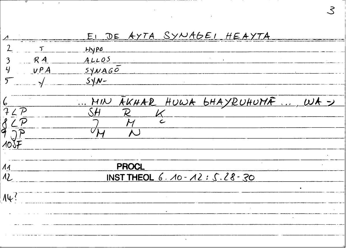Filecard Procl.El-theol.1007