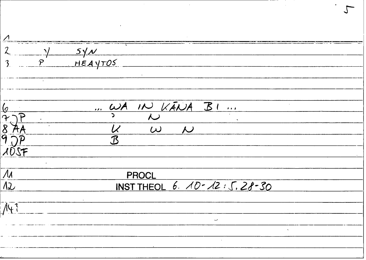 Filecard Procl.El-theol.1009