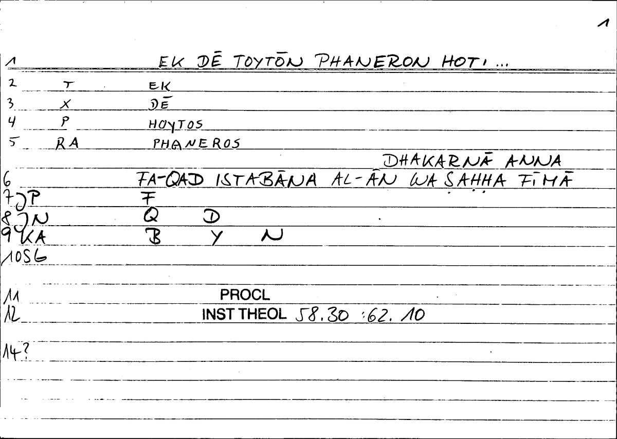 Filecard Procl.El-theol.1056