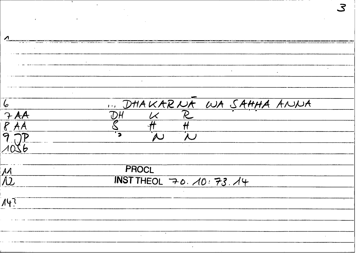 Filecard Procl.El-theol.1061