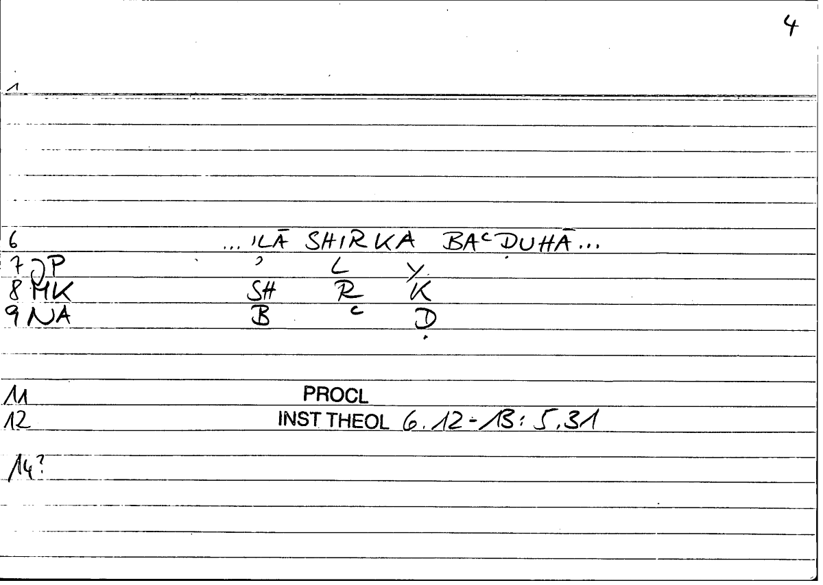 Filecard Procl.El-theol.1101