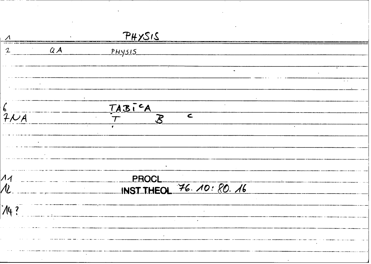 Filecard Procl.El-theol.1112