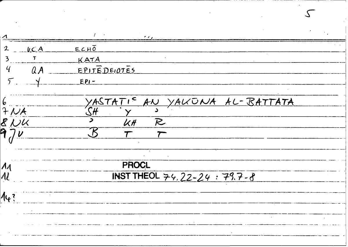 Filecard Procl.El-theol.1127