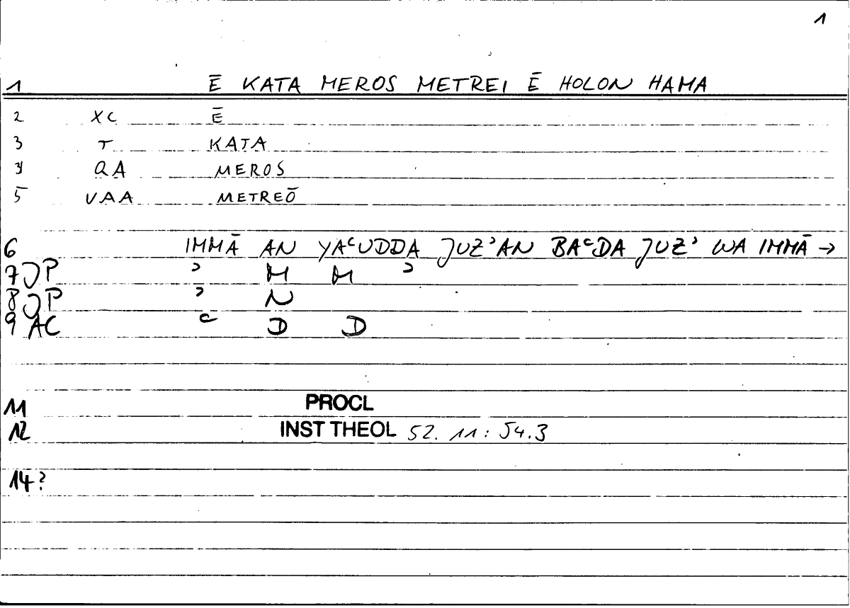 Filecard Procl.El-theol.1141