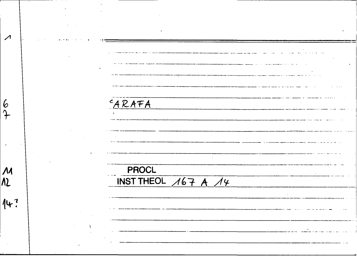 Filecard Procl.El-theol.1166