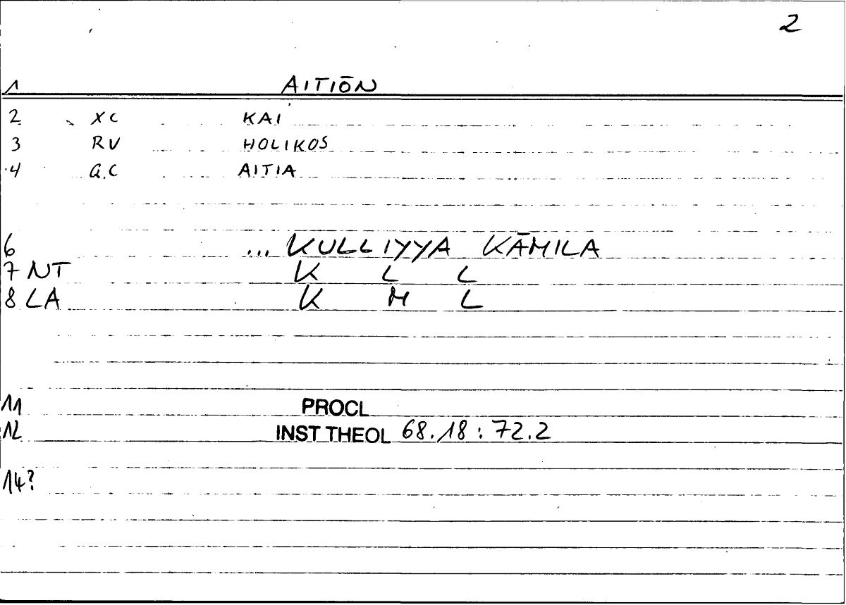 Filecard Procl.El-theol.1217