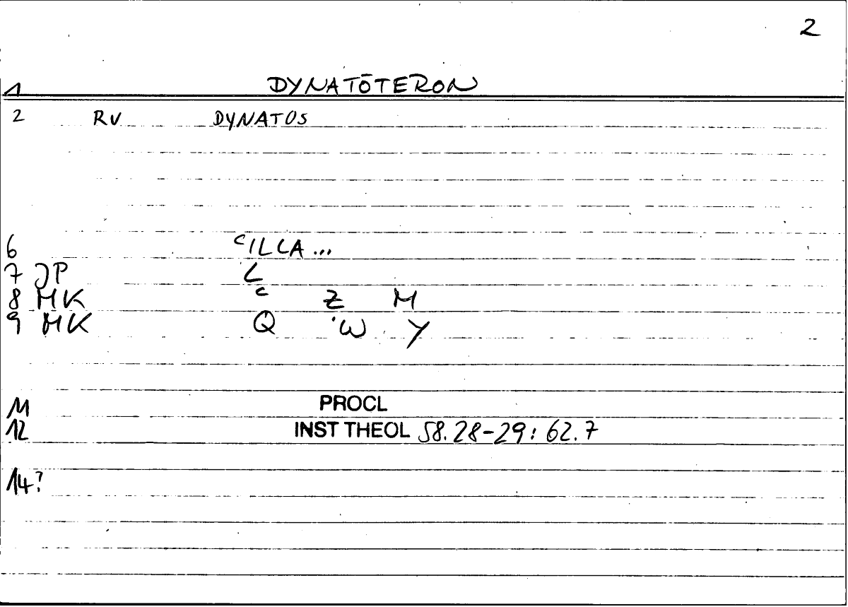 Filecard Procl.El-theol.1231