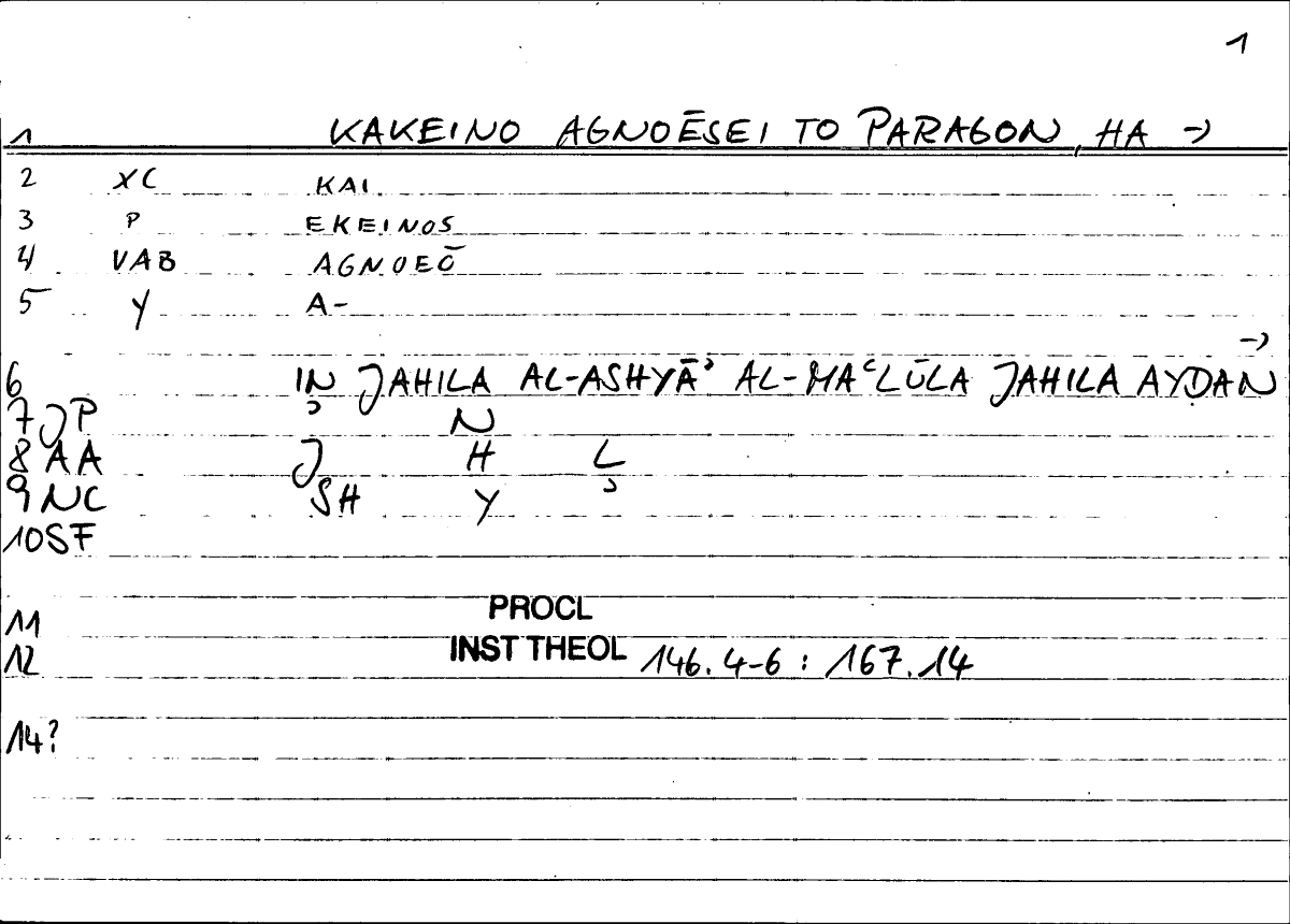 Filecard Procl.El-theol.1233