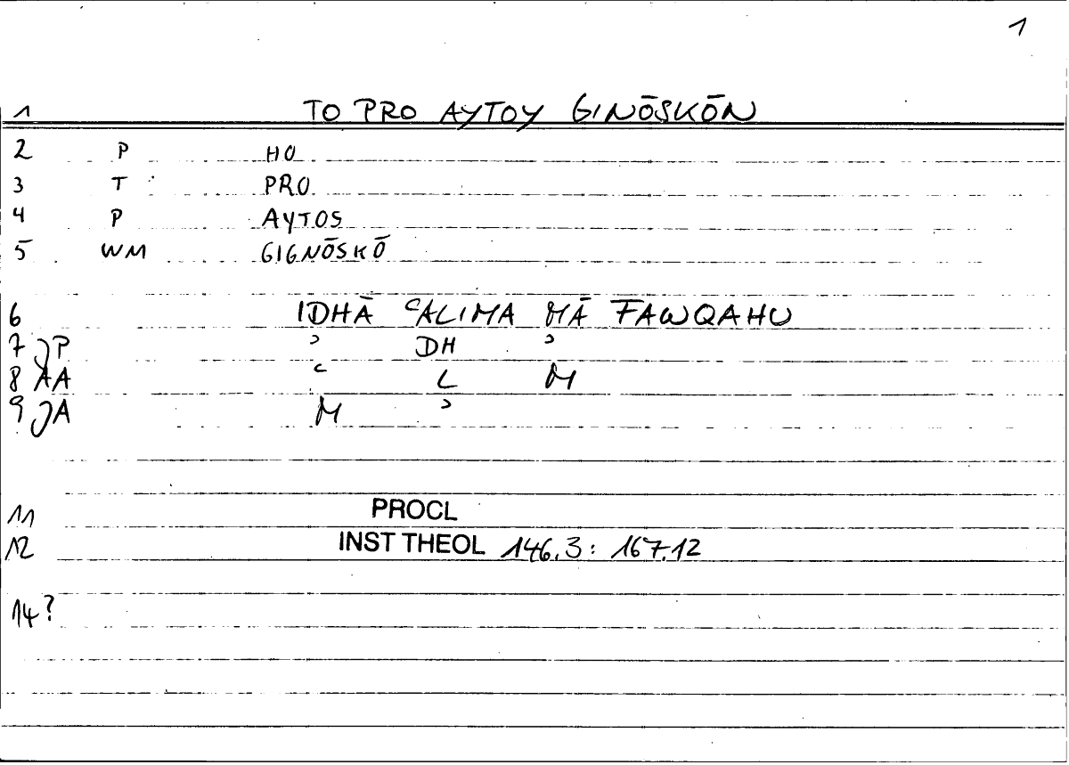 Filecard Procl.El-theol.1274