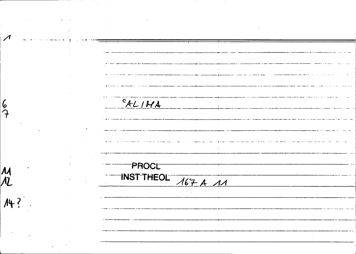 Filecard Procl.El-theol.1285