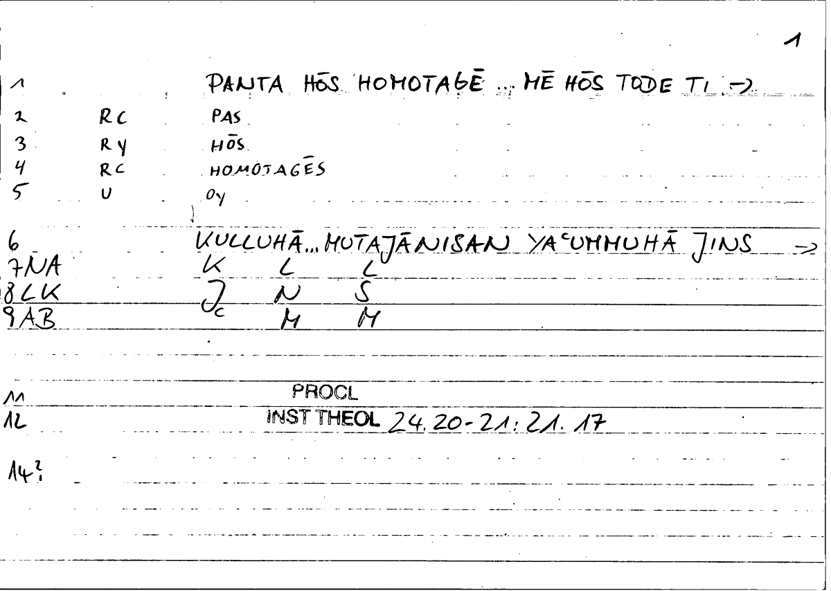 Filecard Procl.El-theol.1319