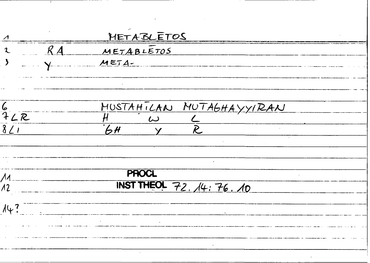 Filecard Procl.El-theol.1378