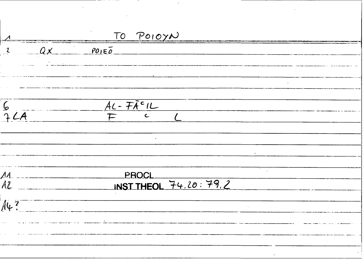 Filecard Procl.El-theol.1421