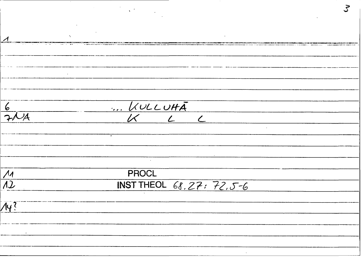 Filecard Procl.El-theol.1446