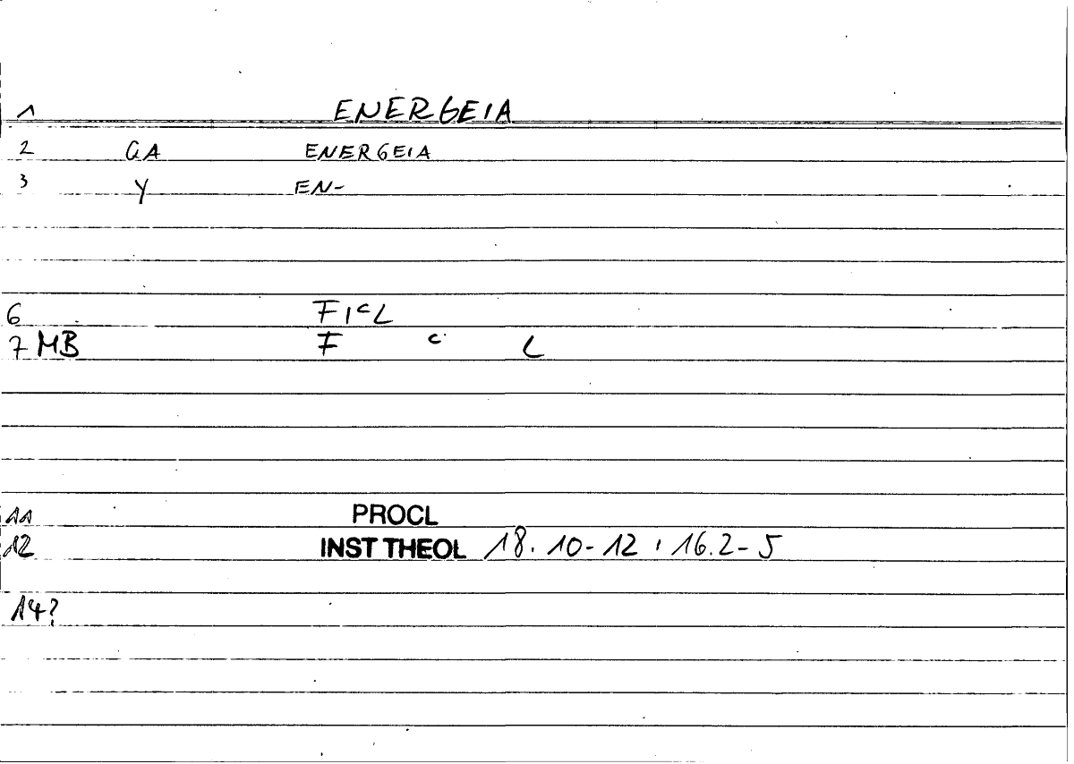 Filecard Procl.El-theol.1451