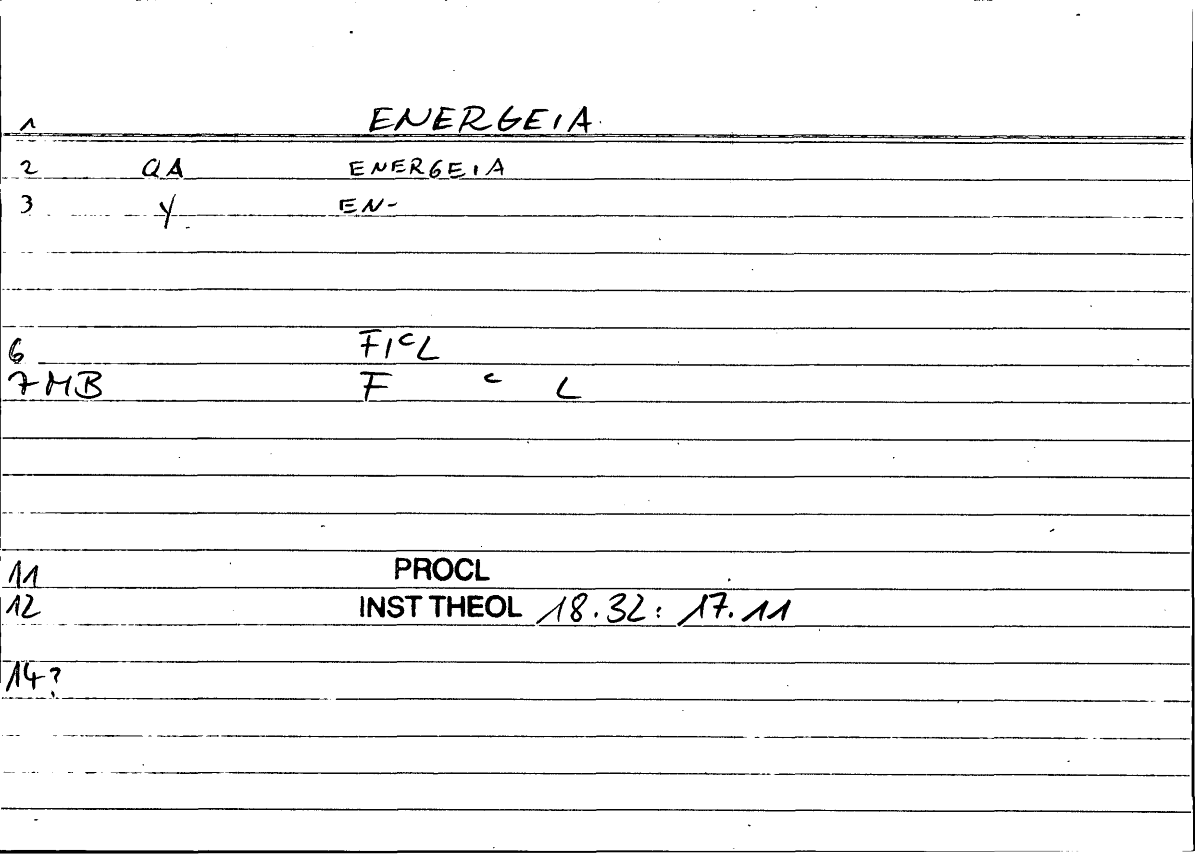 Filecard Procl.El-theol.1455
