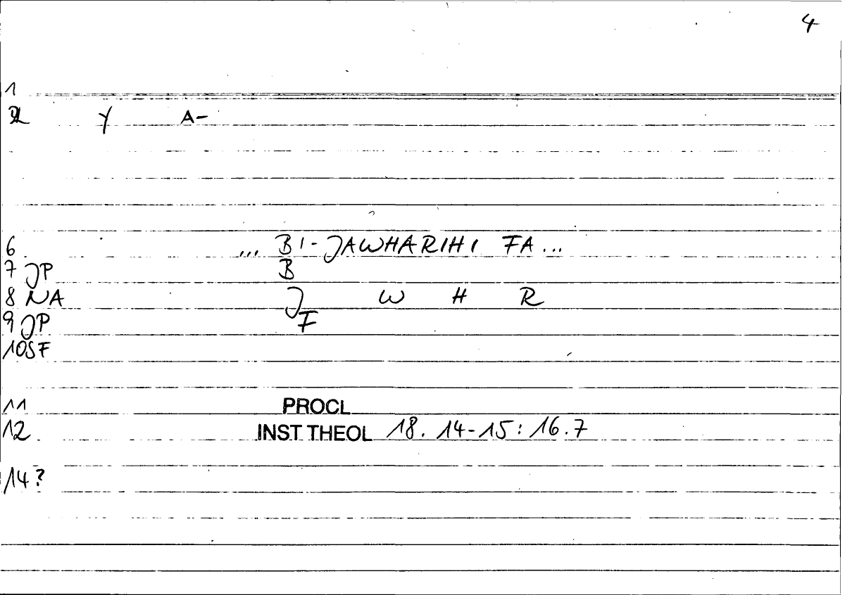 Filecard Procl.El-theol.1463