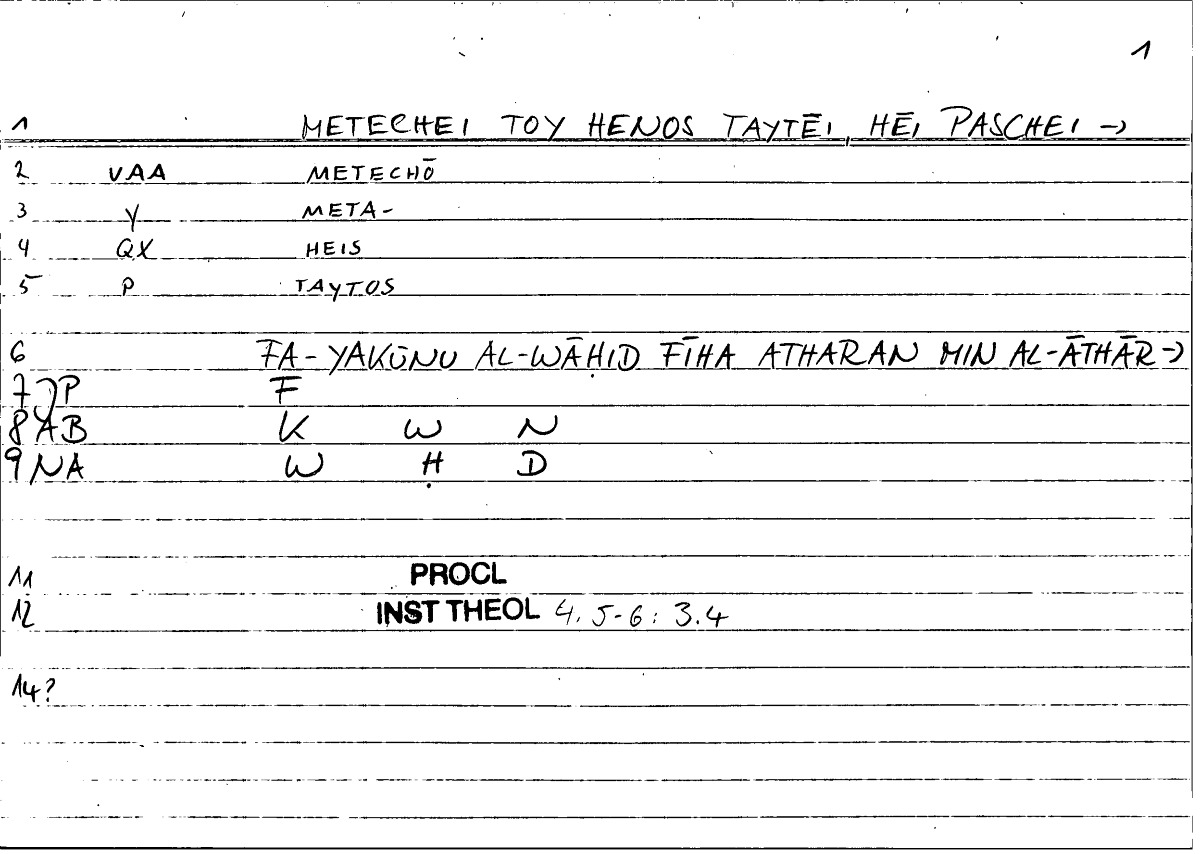 Filecard Procl.El-theol.1491
