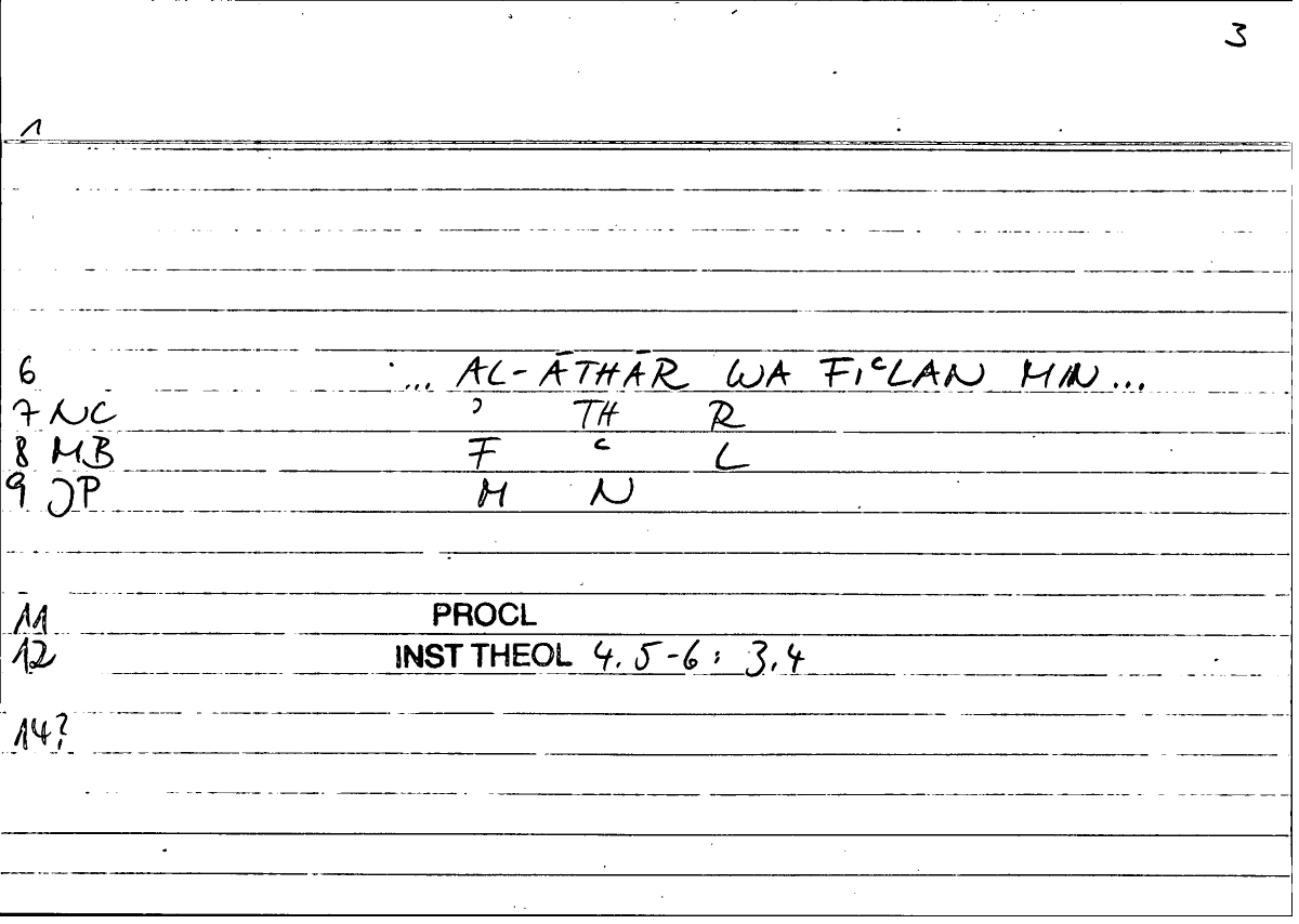 Filecard Procl.El-theol.1493