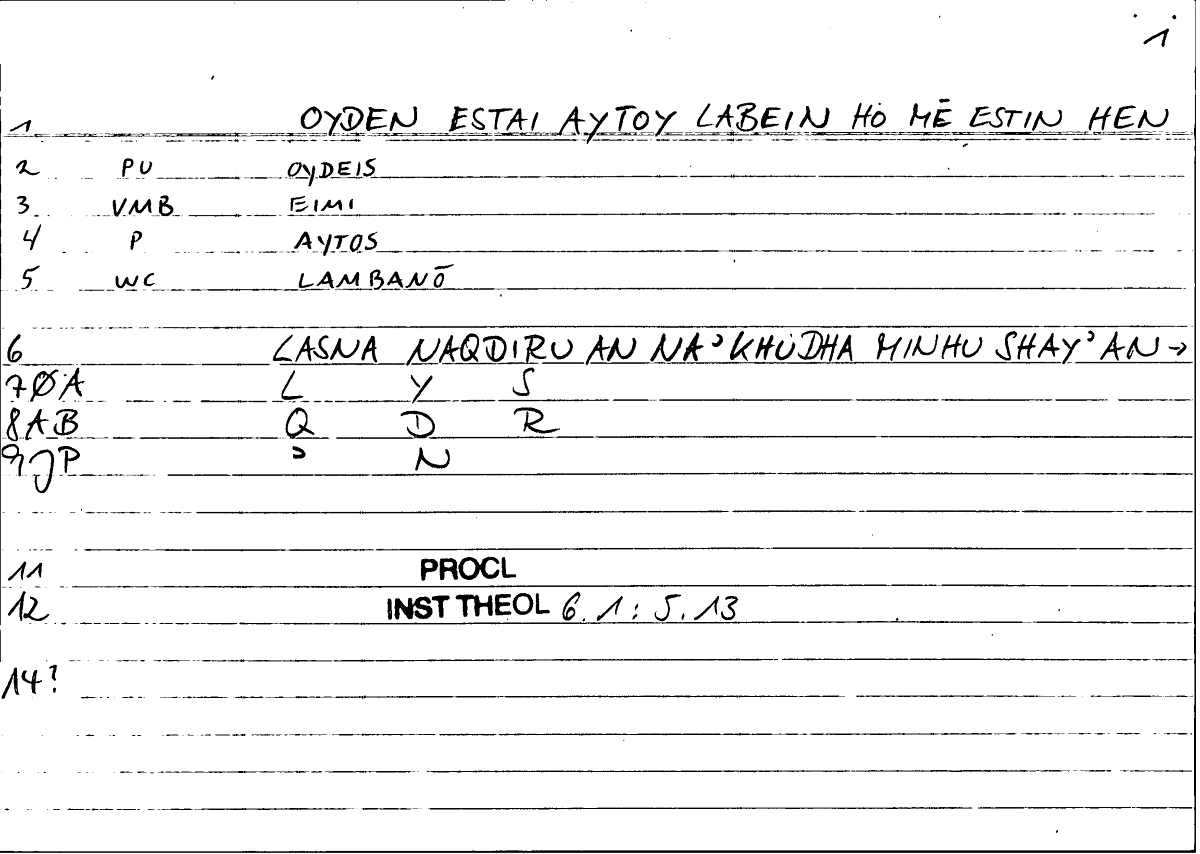 Filecard Procl.El-theol.1665