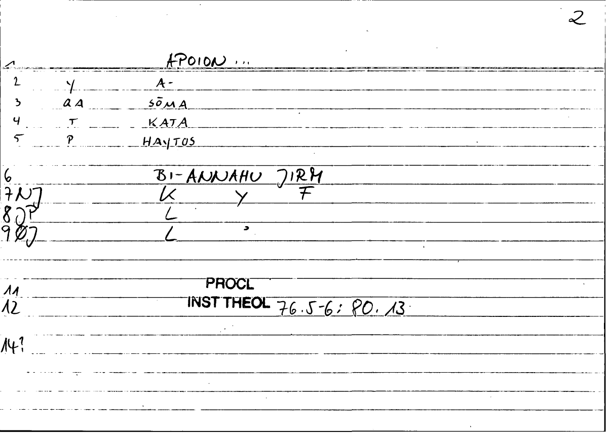 Filecard Procl.El-theol.1769