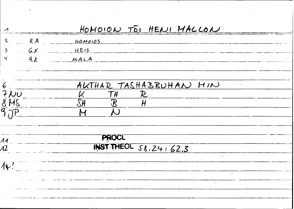 Filecard Procl.El-theol.1828