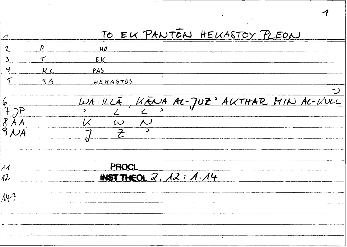 Filecard Procl.El-theol.1935