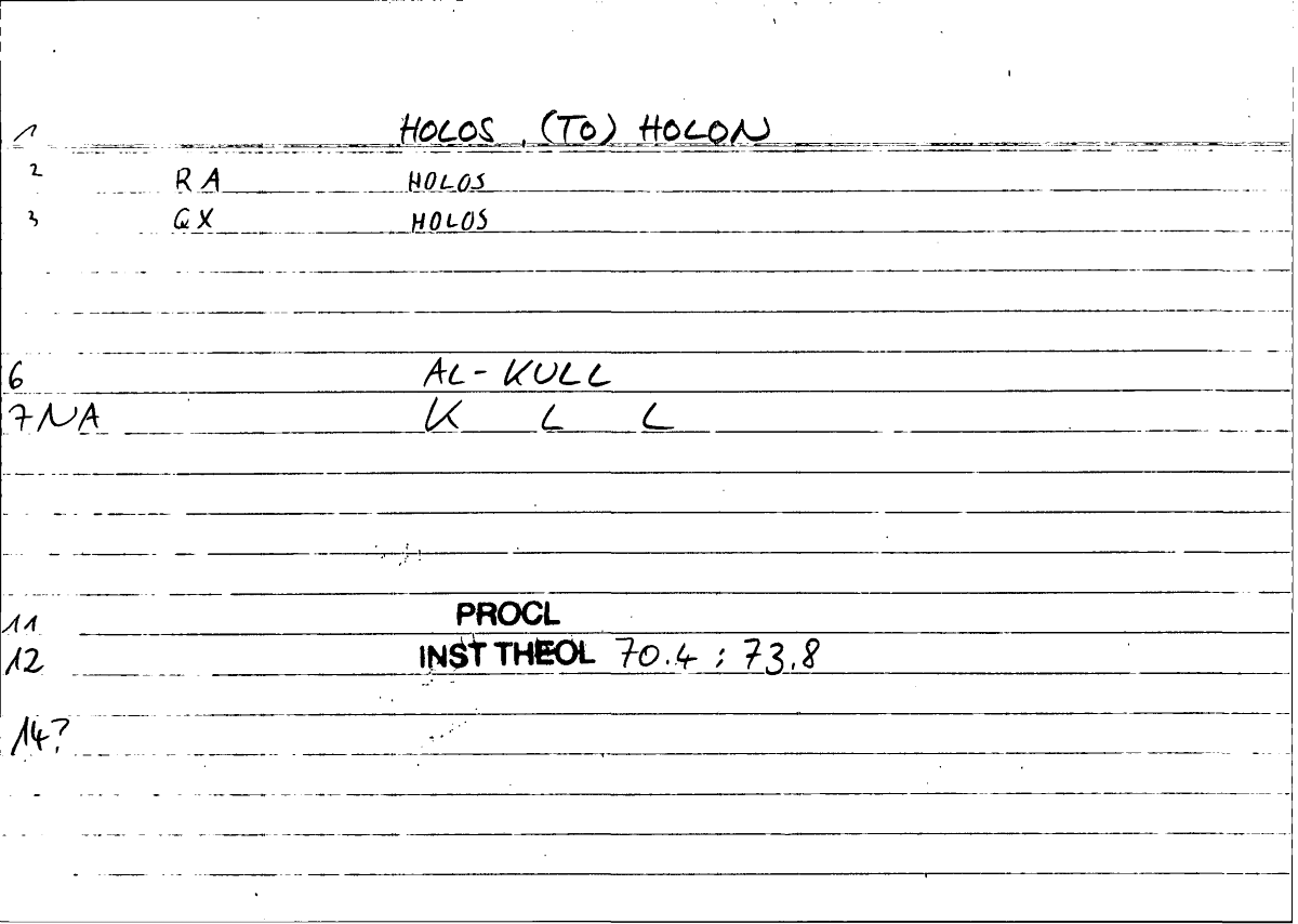 Filecard Procl.El-theol.1971