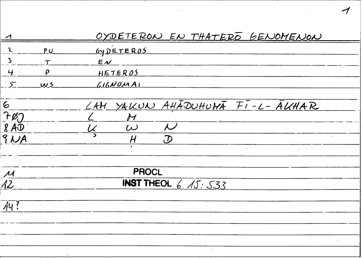 Filecard Procl.El-theol.2070
