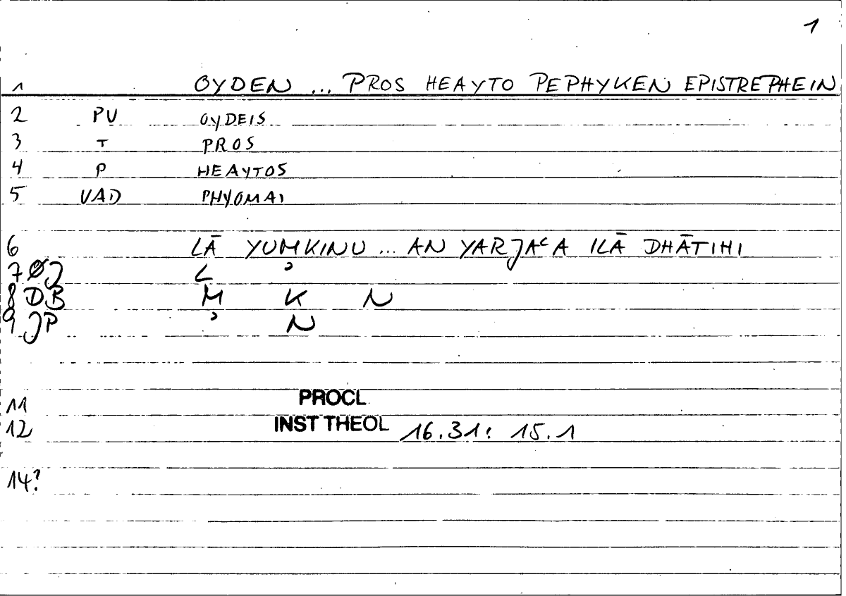 Filecard Procl.El-theol.2187