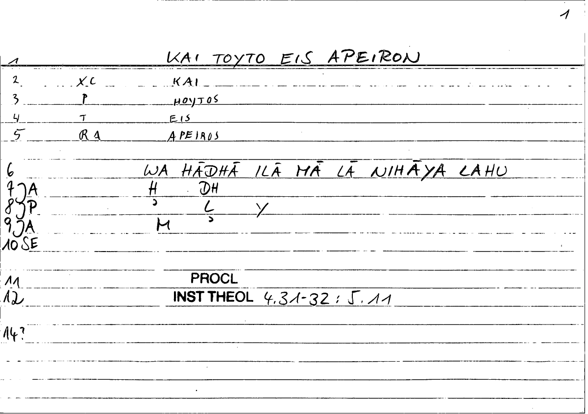 Filecard Procl.El-theol.2373