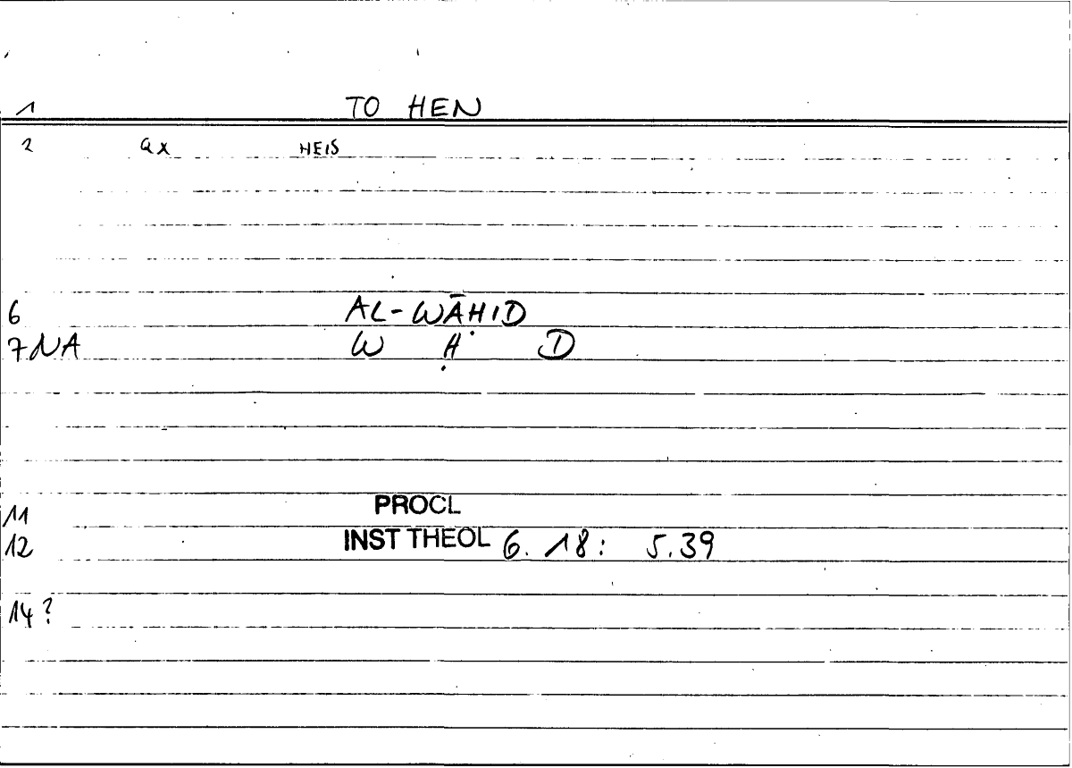 Filecard Procl.El-theol.2483