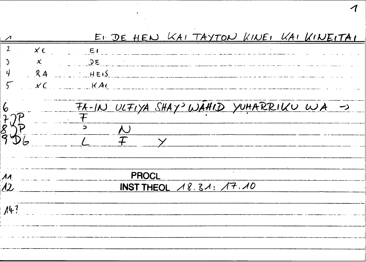 Filecard Procl.El-theol.2510