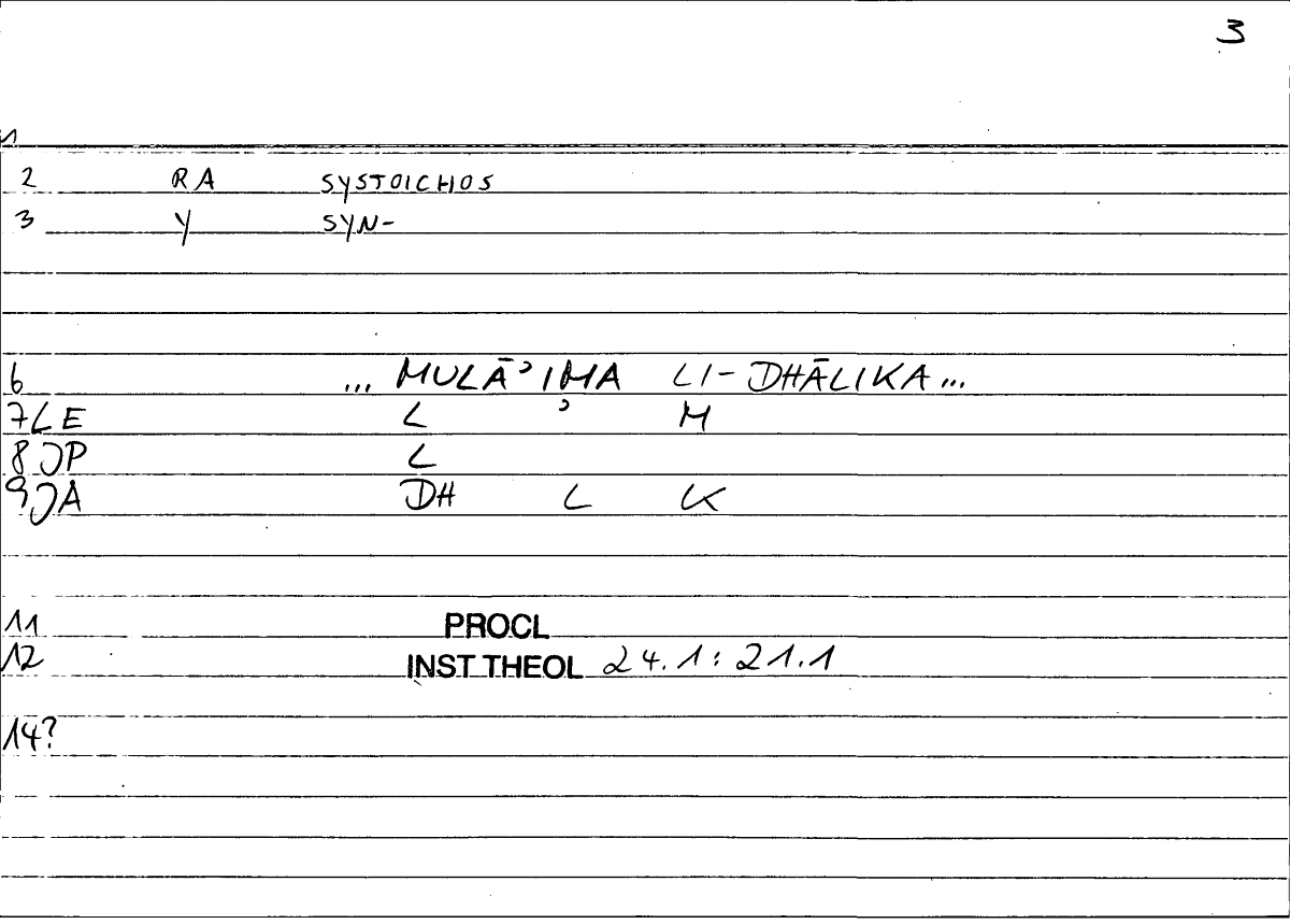 Filecard Procl.El-theol.2539