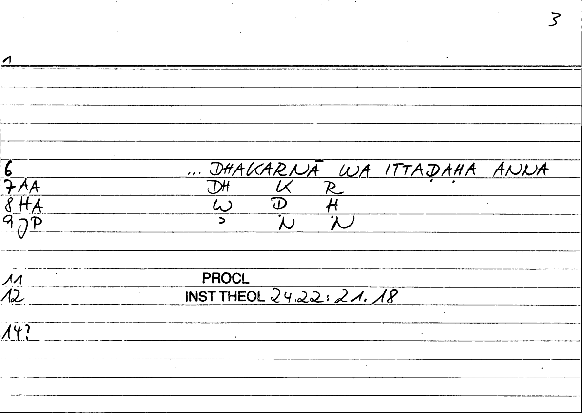 Filecard Procl.El-theol.2587