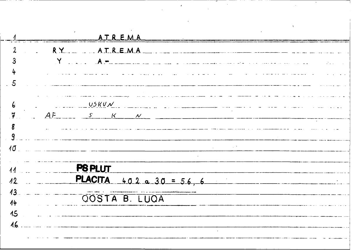 Filecard Ps-Plut.Placita.1679