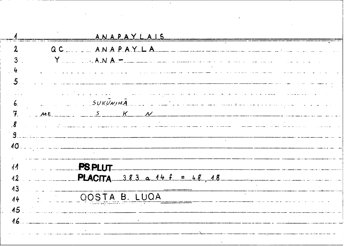Filecard Ps-Plut.Placita.1684