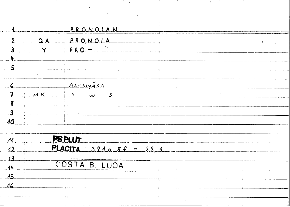 Filecard Ps-Plut.Placita.1780