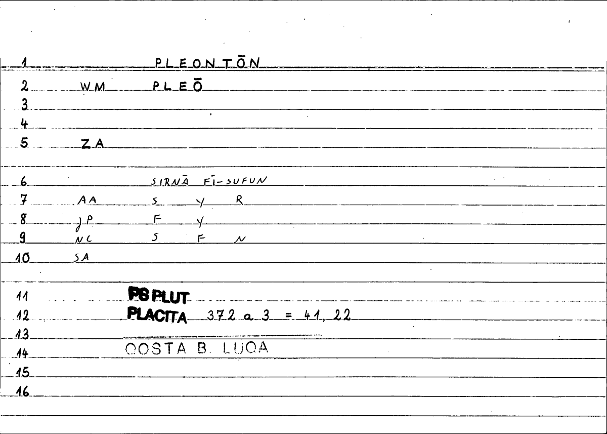 Filecard Ps-Plut.Placita.1805