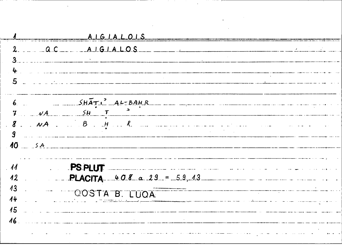 Filecard Ps-Plut.Placita.1945