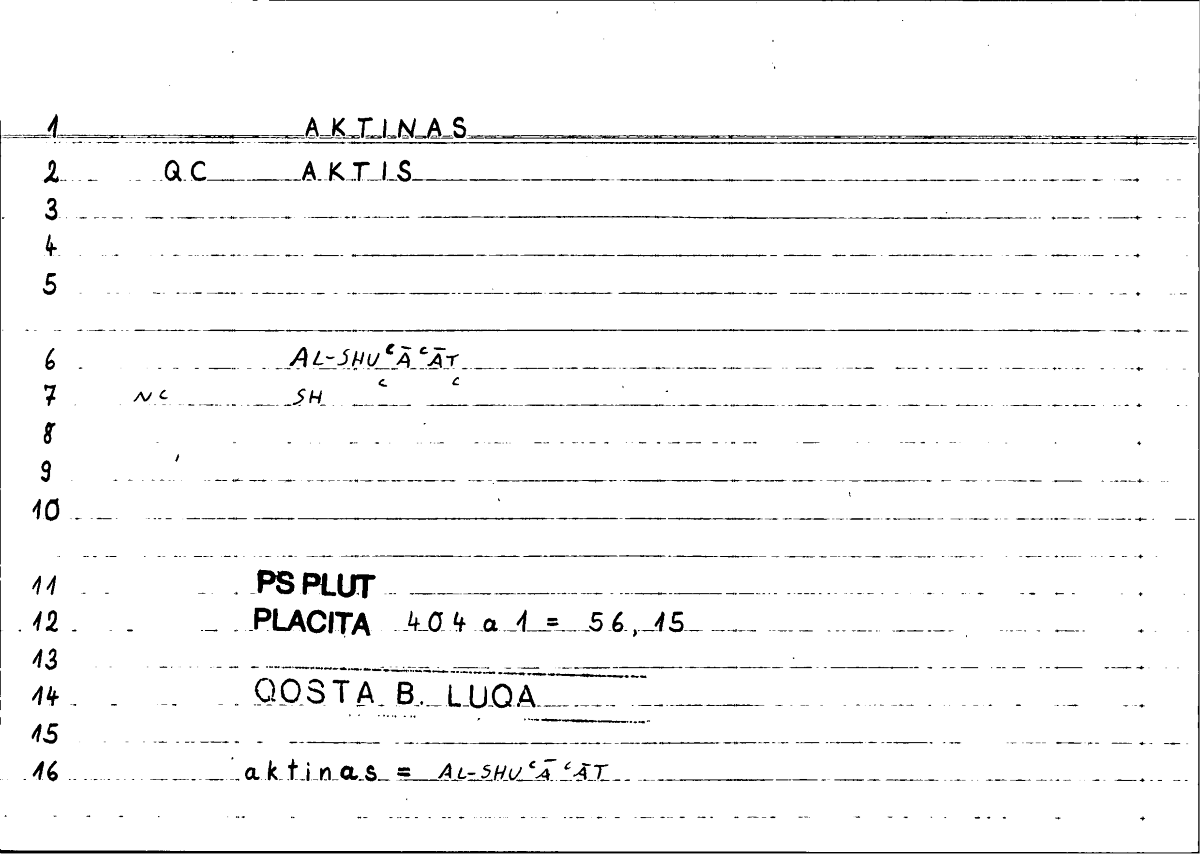 Filecard Ps-Plut.Placita.1948